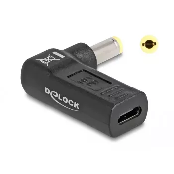 Końcówka zasilania do laptopa DeLOCK 60011 przejściówka USB-C na 5,5 x 2,5 19V 3A