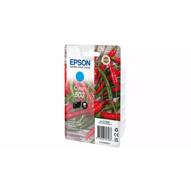 Epson 503 wkład atramentowy 1 szt. Oryginalny Standardowa Wydajność Niebieski