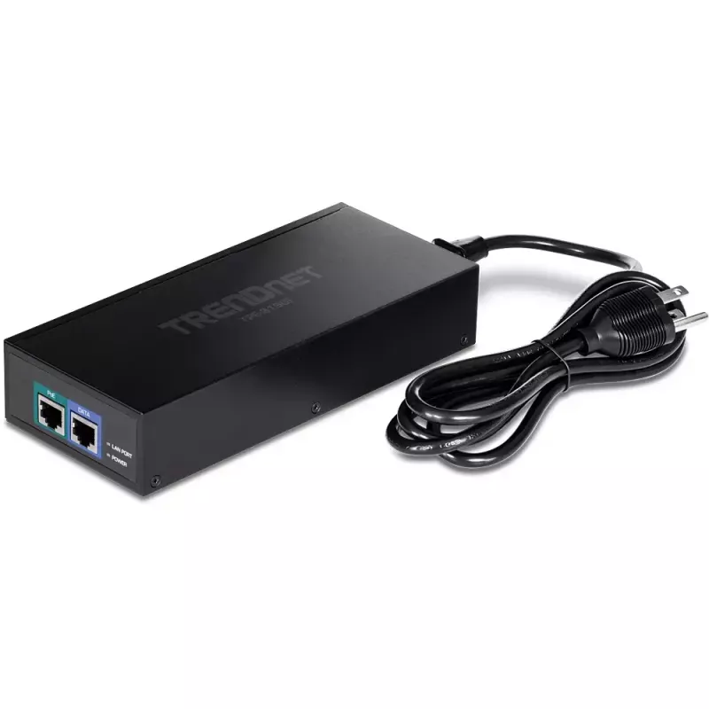 Trendnet TPE-319GI 10G PoE++ Injector 10 Gigabit Ethernet Czarny