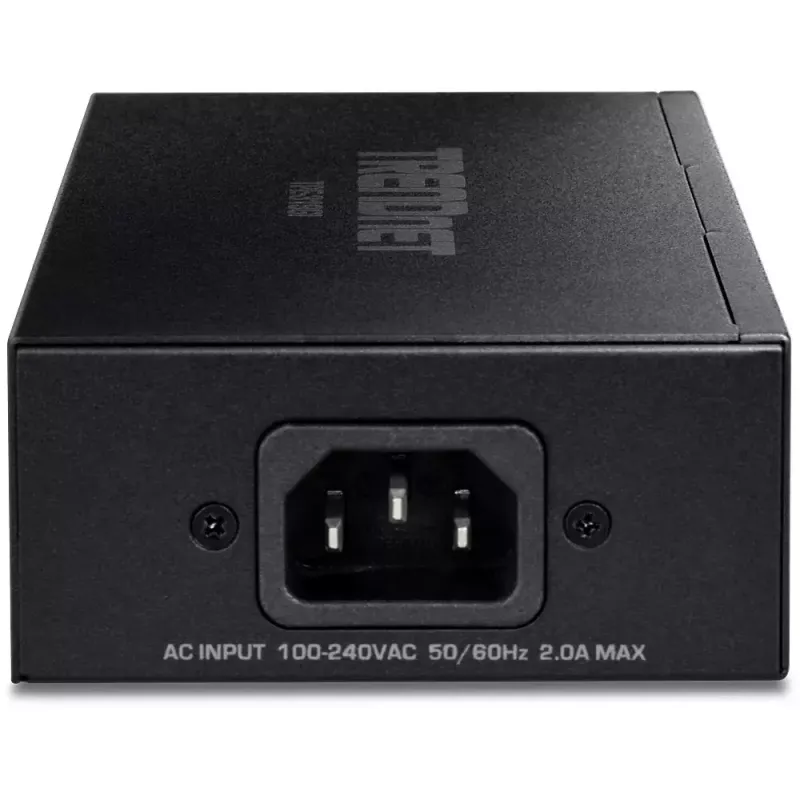 Trendnet TPE-319GI 10G PoE++ Injector 10 Gigabit Ethernet Czarny