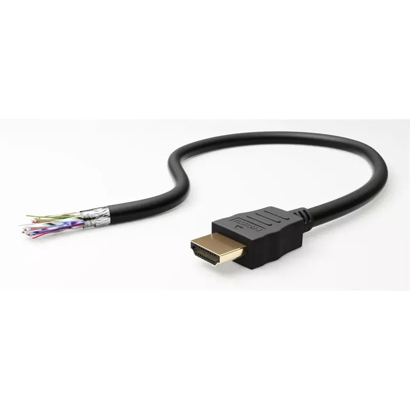 Goobay High Speed HDMI kabel z Ethernet 1m 18 Gbit/s Czarny