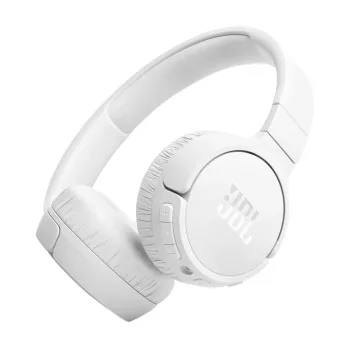 JBL Tune 670 NC Zestaw słuchawkowy Przewodowy i bezprzewodowy Nagłowny Rozmowy/Muzyka USB Typu-C Bluetooth Biały