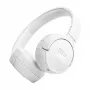 JBL Tune 670 NC Zestaw słuchawkowy Przewodowy i bezprzewodowy Nagłowny Rozmowy/Muzyka USB Typu-C Bluetooth Biały