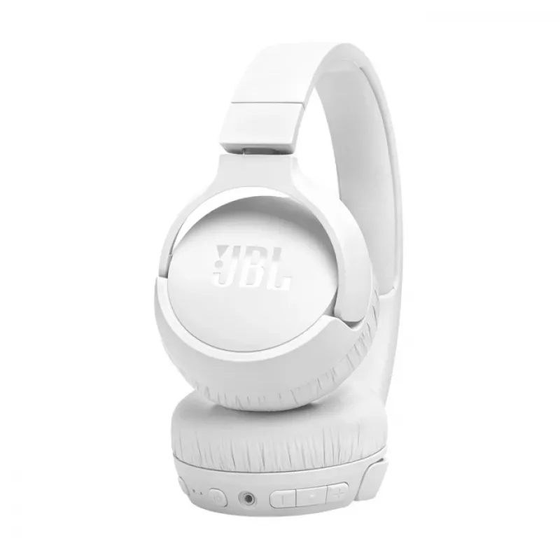 JBL Tune 670 NC Zestaw słuchawkowy Przewodowy i bezprzewodowy Nagłowny Rozmowy/Muzyka USB Typu-C Bluetooth Biały