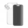 PanzerGlass ® Privacy 3-w-1 Zestaw iPhone 15 Odporne na wstrząsy Szkło Hartowane