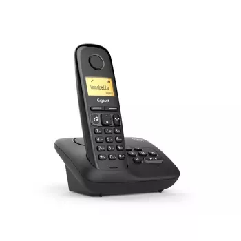 Telefon analogowy/DECT Gigaset A270A Identyfikacja numeru dzwoniącego Bezprzewodowa słuchawka Czarny