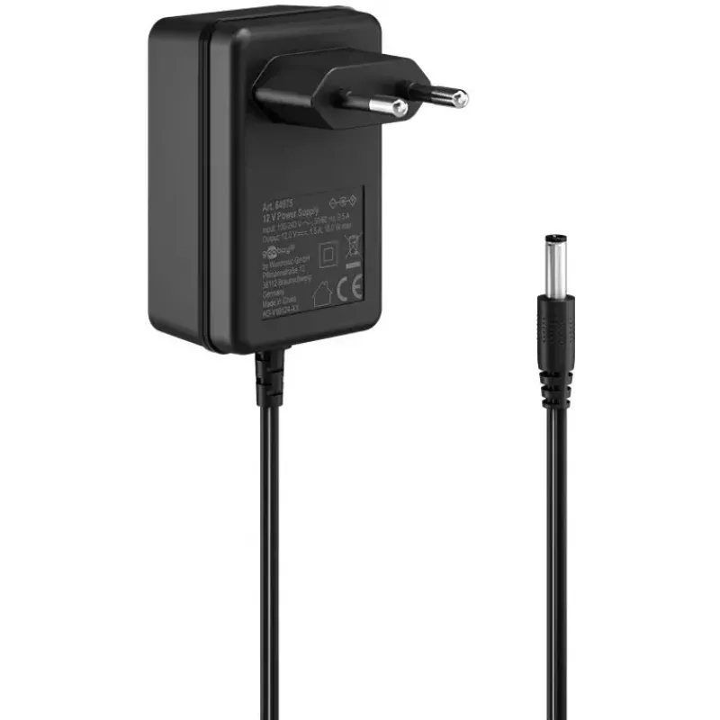 Goobay Mobile Device Charger 64975 Indoor AC Czarny 1.8m kabel