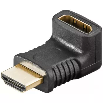 Przejściówka do kabla wideo Goobay HDMI 65744 czarna żeńska złącze wysoka jakość