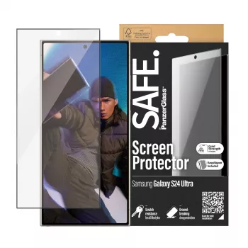 PanzerGlass SAFE. by ® Ochrona ekranu Samsung Galaxy S24 Ultra | Ultra-Wide Fit z EasyAligner