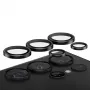 PanzerGlass ® Hoops® Osłona obiektywu aparatu Czarny Samsung Galaxy S24 Ultra