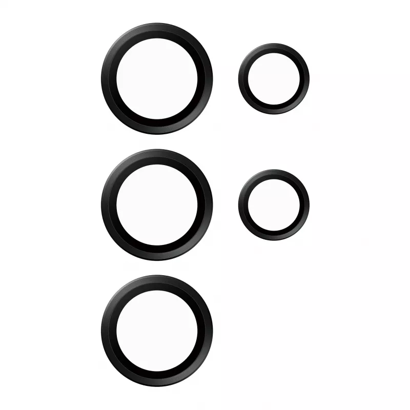 PanzerGlass ® Hoops® Osłona obiektywu aparatu Czarny Samsung Galaxy S24 Ultra