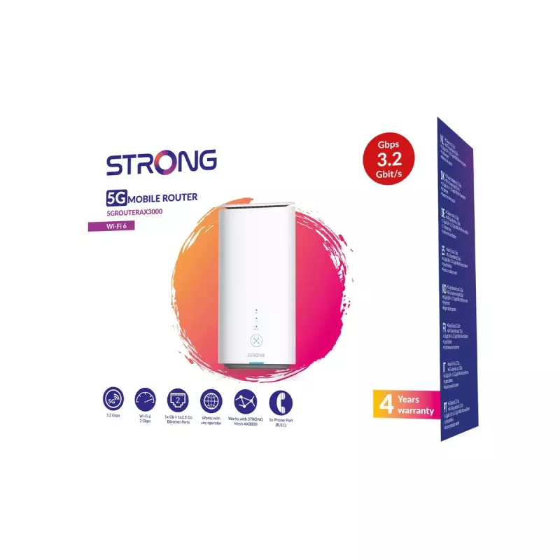 Router sieci komórkowej Strong 5G Router AX3000 Wi-Fi 5