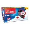 System do mopowania Vileda Turbo Smart z pojedynczym zbiornikiem, czarno-czerwony, 166140