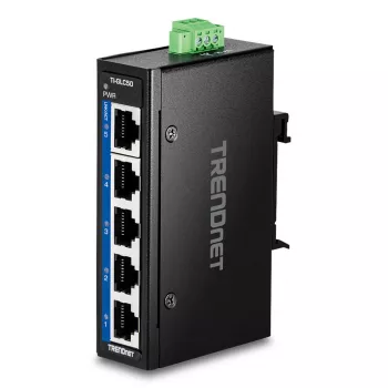 Niezarządzalny przełącznik Trendnet TI-GLC50 Gigabit Ethernet 5 portów czarny