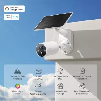 Kamera IP bezpieczeństwa TP-Link Tapo C425 KIT Bezprzewodowa Zewnętrzna