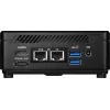 MSI Cubi 5 12M-283BAT PC/workstation barebone 0.66L sized PC Black i5-1235U