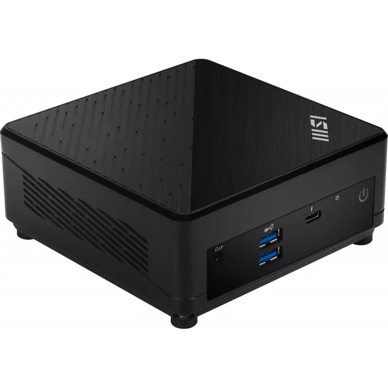MSI Cubi 5 12M-283BAT PC/workstation barebone 0.66L sized PC Black i5-1235U
