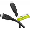 Kabel USB Goobay 74207 USB 3.2 Gen 1 2m USB C czarny