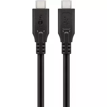 Kabel USB Goobay 74207 USB 3.2 Gen 1 2m USB C czarny