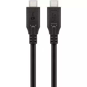 Kabel USB Goobay 74196 USB4 Gen 2x2 1,5 m USB-C Czarny