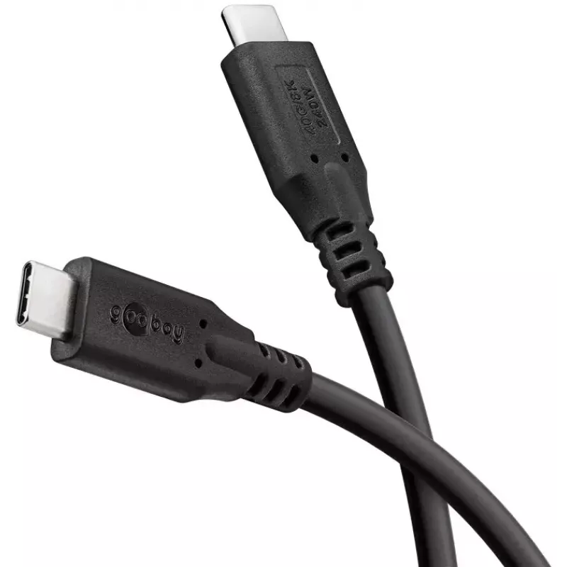 Kabel USB Goobay 74184 USB4 Gen 2x2 1,5 m USB C Czarny