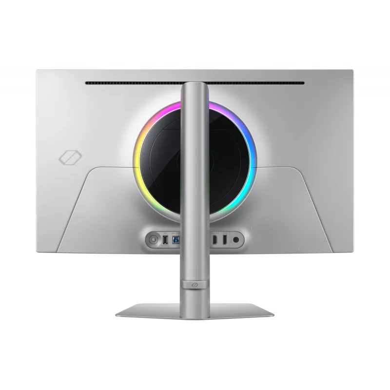 Monitor komputerowy Samsung G81SF 68,6 cm (27 cali) 3840 x 2160 4K Ultra HD OLED Srebrny
