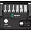 Wera Bit-Check 7 Hex-Plus 1 zestaw końcówek wkrętakowych, 7 szt., H2-H6
