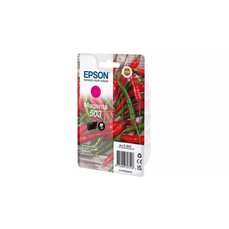 Epson 503 wkład atramentowy 1 szt. Oryginalny Standardowa wydajność magenta