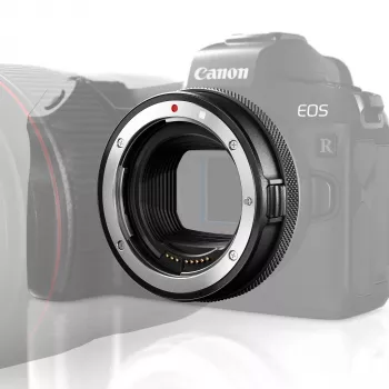 Adapter obiektywu Canon EF-EOS R z pierścieniem sterującym
