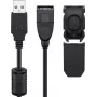 Kabel USB Goobay 93284 USB 2.0 2 m USB A Czarny
