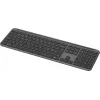 Klawiatura biurowa Logitech K950 Signature cienki RF Wireless Bluetooth QWERTY duńska fińska nordycka szwedzka grafitowa