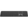 Klawiatura biurowa Logitech K950 Signature cienki RF Wireless Bluetooth QWERTY duńska fińska nordycka szwedzka grafitowa