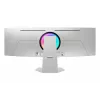 Monitor komputerowy Samsung G95SC 124,5 cm (49 cali) 5120 x 1440 Dual QHD OLED Srebrny