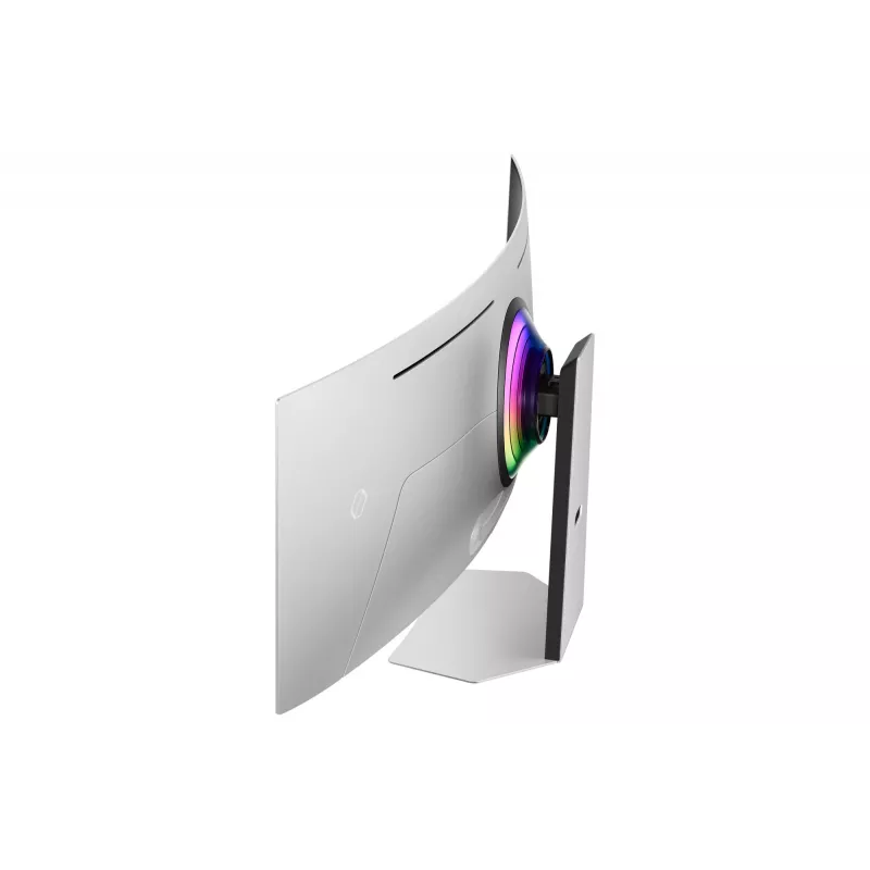 Monitor komputerowy Samsung G95SC 124,5 cm (49 cali) 5120 x 1440 Dual QHD OLED Srebrny