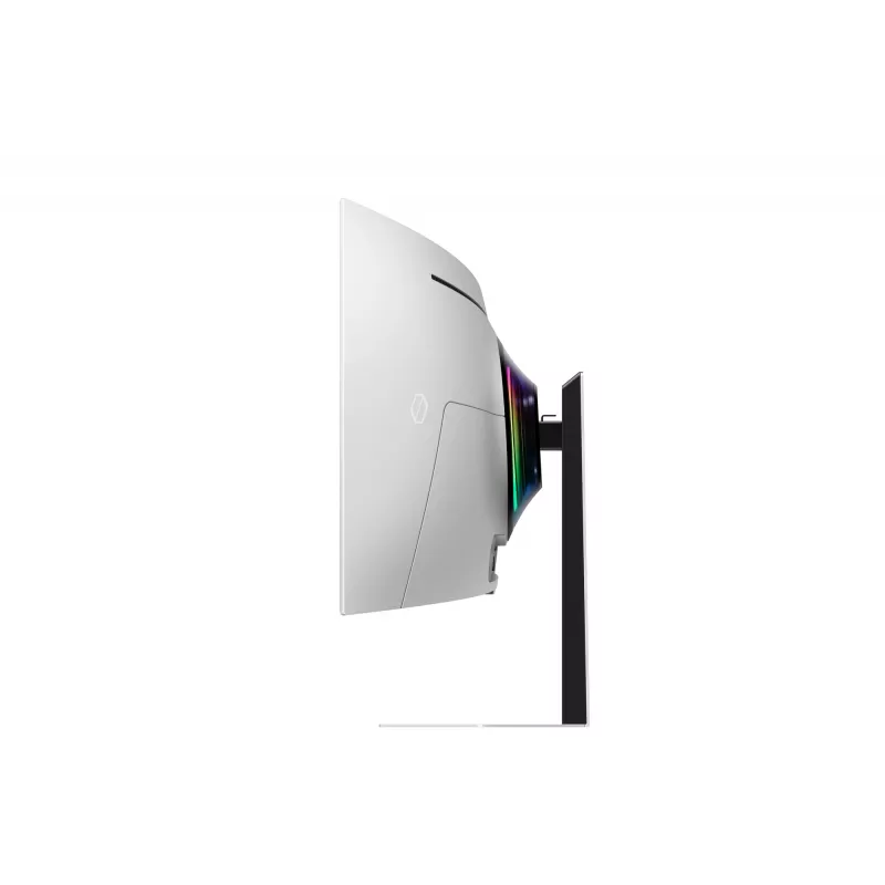 Monitor komputerowy Samsung G95SC 124,5 cm (49 cali) 5120 x 1440 Dual QHD OLED Srebrny