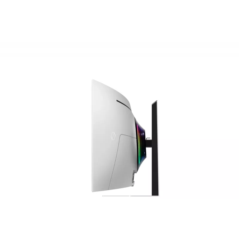 Monitor komputerowy Samsung G95SC 124,5 cm (49 cali) 5120 x 1440 Dual QHD OLED Srebrny