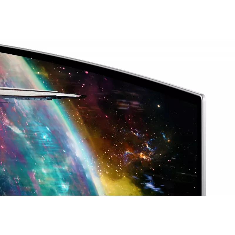 Monitor komputerowy Samsung G95SC 124,5 cm (49 cali) 5120 x 1440 Dual QHD OLED Srebrny