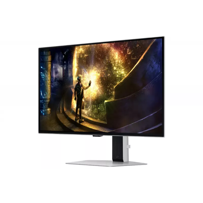Monitor komputerowy Samsung G61SD 68,6 cm (27 cali) 2560 x 1440 pikseli Quad HD OLED Srebrny