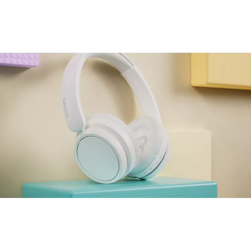 Słuchawki Philips serii 5000 TAH5209WT/00 Bezprzewodowe Nauszne Rozmowy/Muzyka Bluetooth Białe