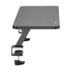 Uchwyt do monitora LogiLink BP0153 81,3 cm 32 cale biurkowy czarny zacisk/przelotowy