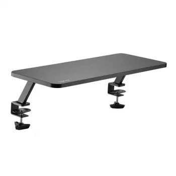 Uchwyt do monitora LogiLink BP0153 81,3 cm 32 cale biurkowy czarny zacisk/przelotowy
