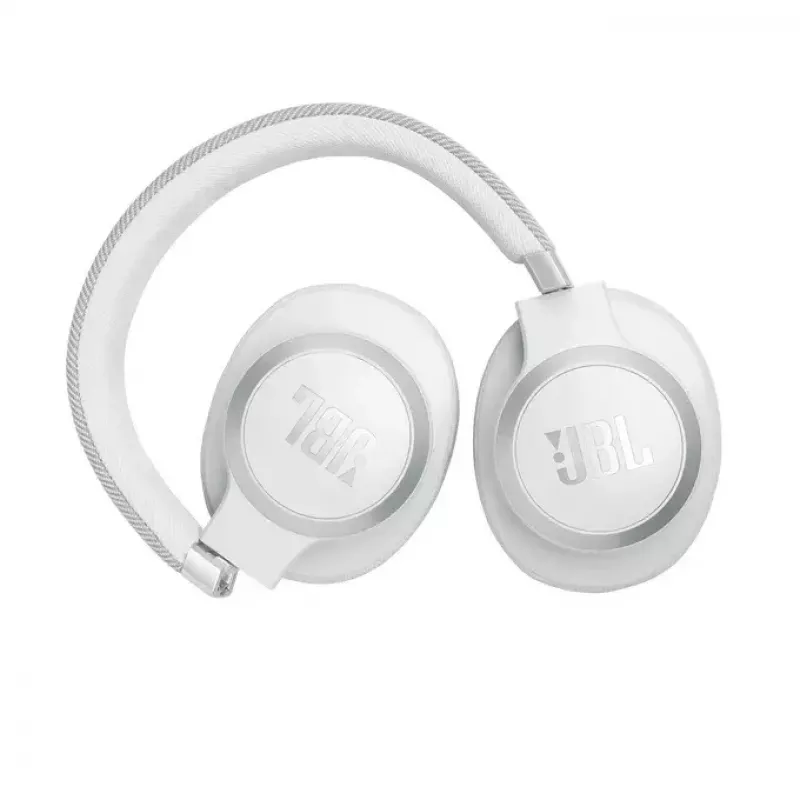 Słuchawki JBL Live 770NC Bezprzewodowe Nauszne Rozmowy/Muzyka Bluetooth Biały