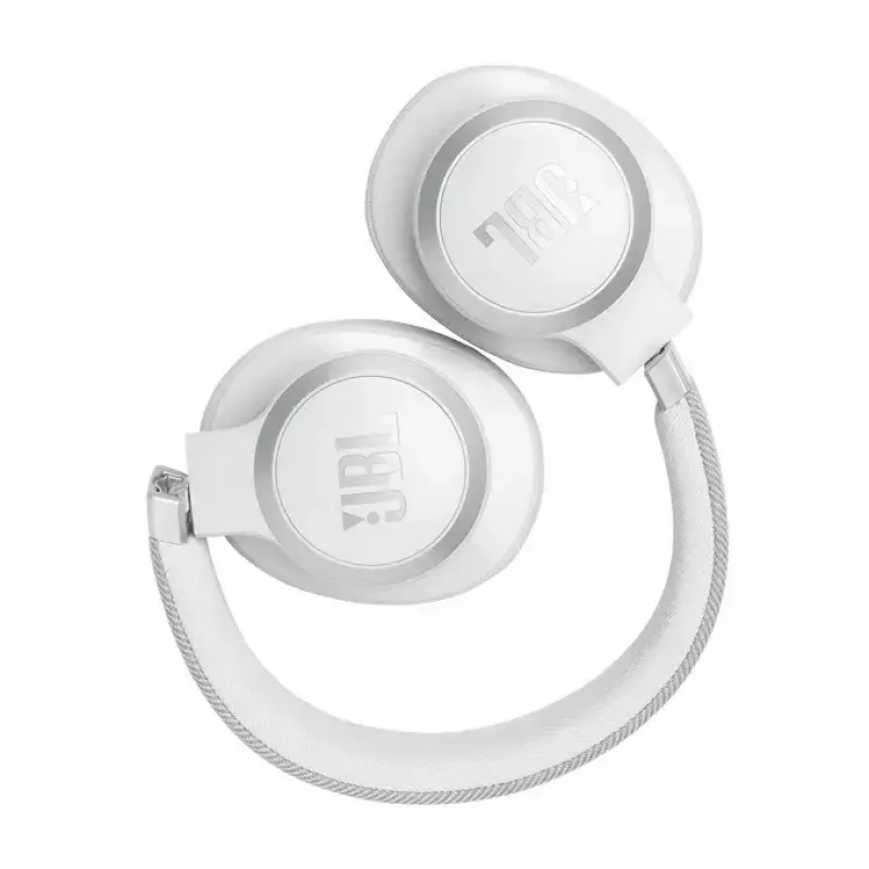 Słuchawki JBL Live 770NC Bezprzewodowe Nauszne Rozmowy/Muzyka Bluetooth Biały