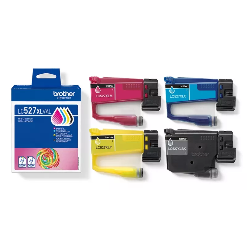 Cartridge Brother LC-527XLVAL Multipack MFCJ4350DW/4550DW Kolor