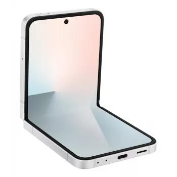 Samsung Galaxy Z Flip7 FE, 17 cm (6.7 cala), 2640 x 1080 pikseli, 8 GB, 128 GB, 50 MP, Biały