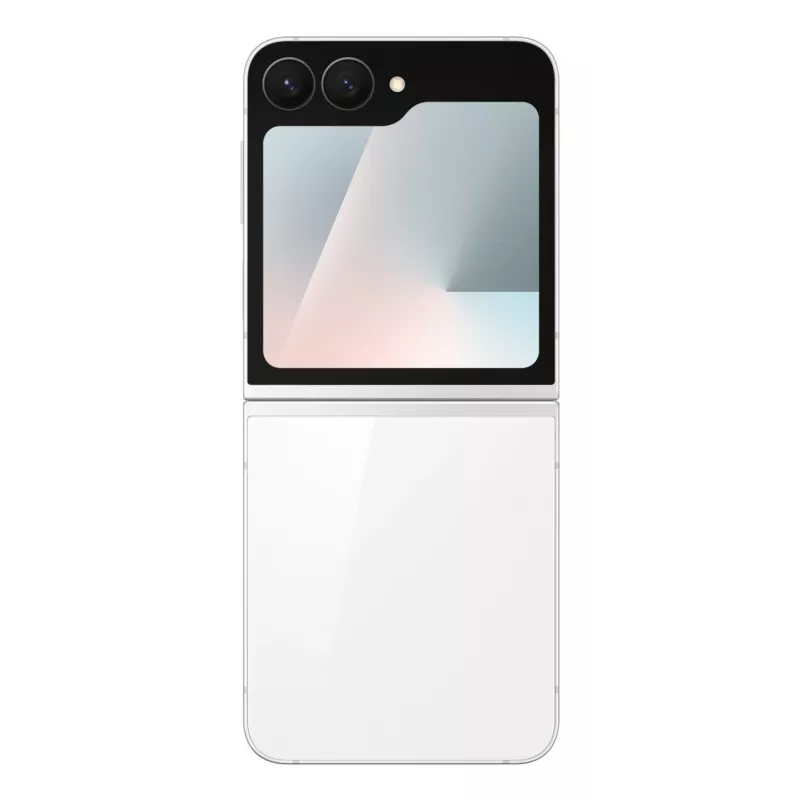 Samsung Galaxy Z Flip7 FE, 17 cm (6.7 cala), 2640 x 1080 pikseli, 8 GB, 128 GB, 50 MP, Biały