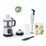 Tefal Yummy Gourmet HB55W4 Blender kuchenny 0,8 l 600 W Biały
