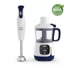 Tefal Yummy Gourmet HB55W4 Blender kuchenny 0,8 l 600 W Biały