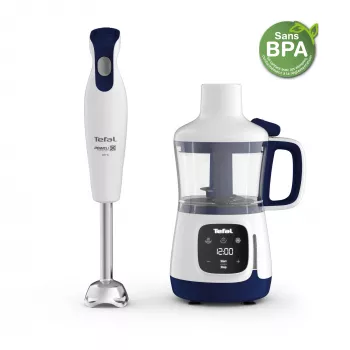 Tefal Yummy Gourmet HB55W4 Blender kuchenny 0,8 l 600 W Biały
