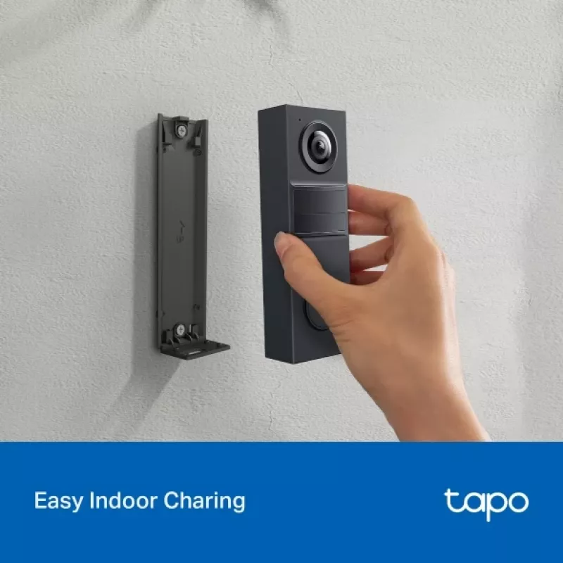 TP-Link Tapo D205 wideodomofon 3 MP Czarny